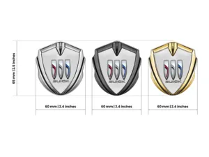 Buick Emblem Silicon Badge Limited Style Stylish Look